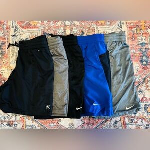 Bundle of 5 Nike Abercrombie Boys Shorts